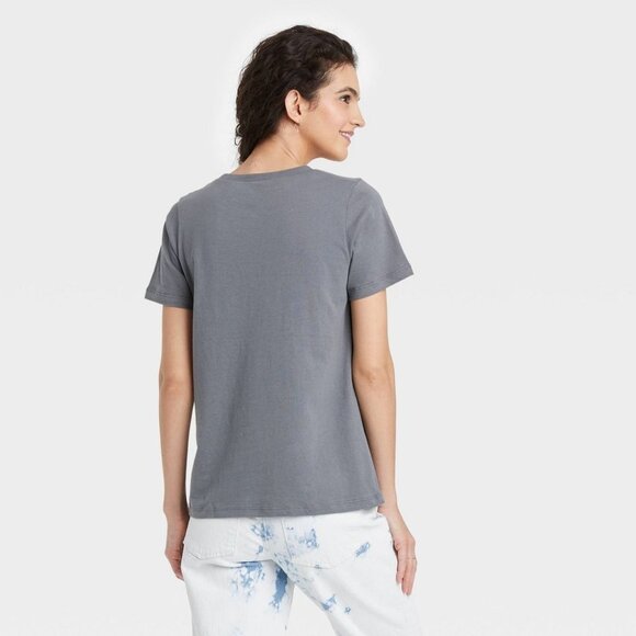 AC/DC High Voltage Short Sleeve Graphic T-Shirt Gray NEW - Picture 2 of 4